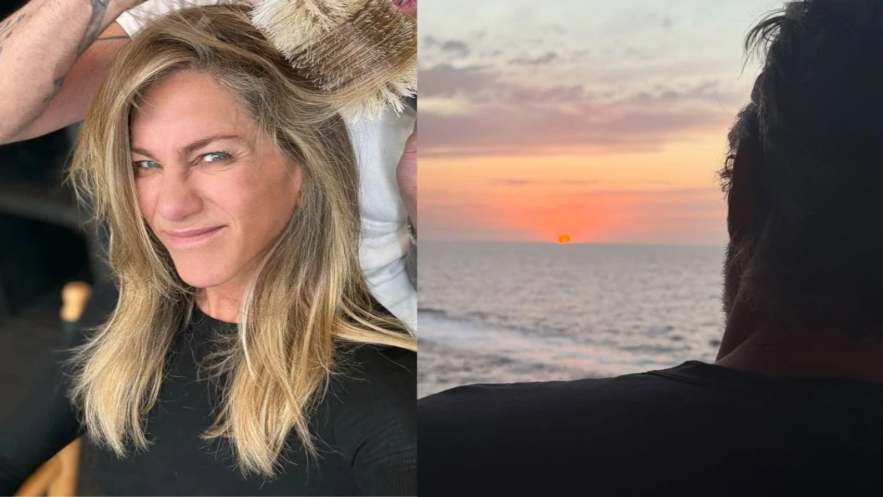 Jennifer Aniston: courtesy of Jennifer Aniston's Instagram