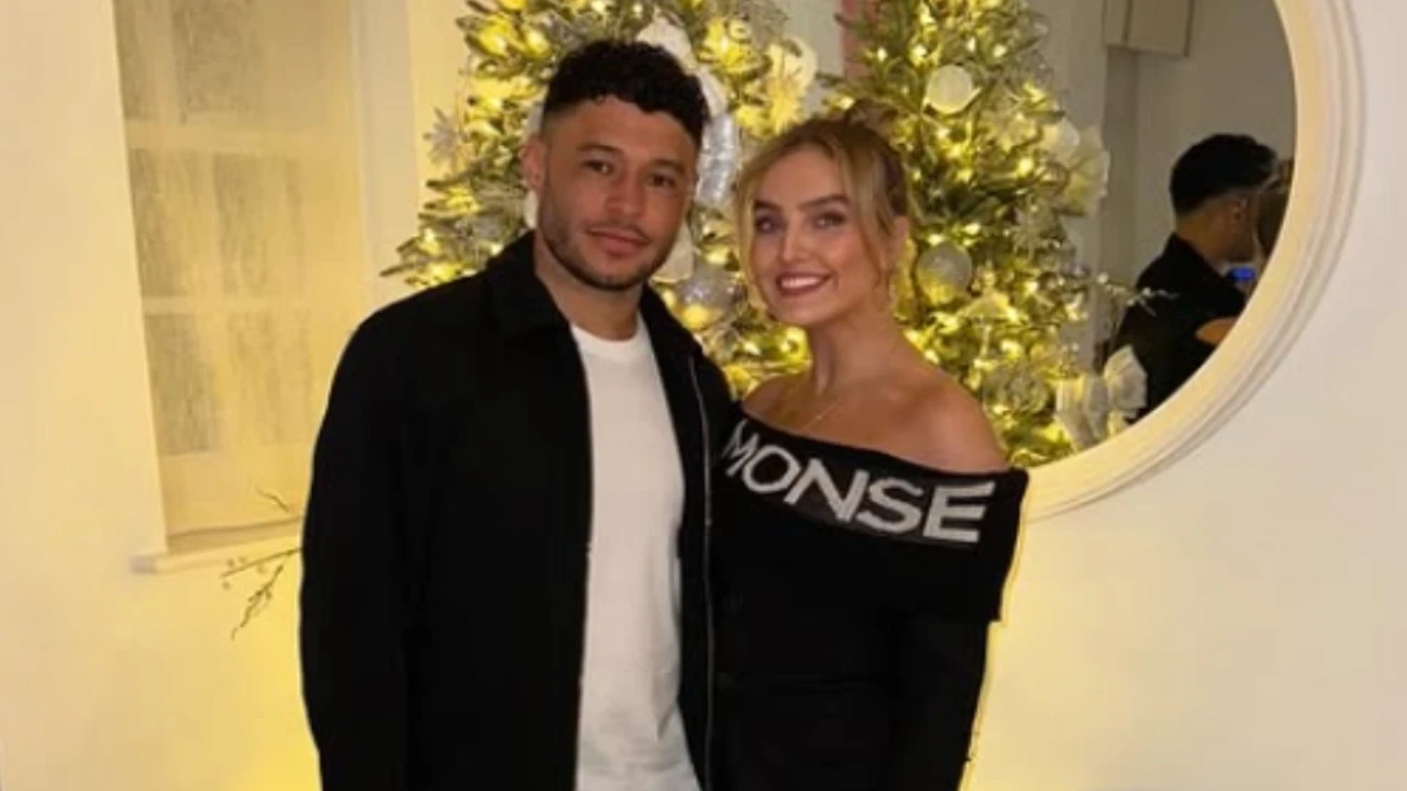 Alex Oxlade-Chamberlain and Perrie Edward via Instagram Instagram