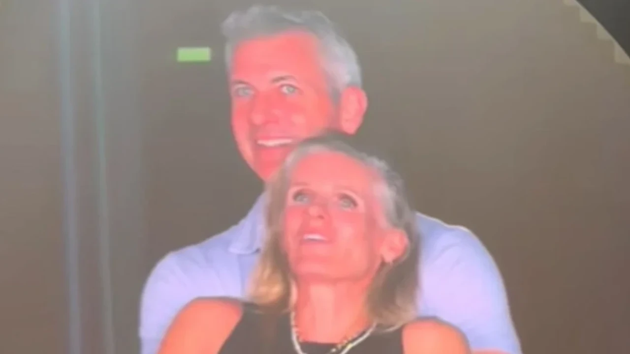 Kristin Cabot and Andy Byron via Grace Spinger/TikTok Twitter