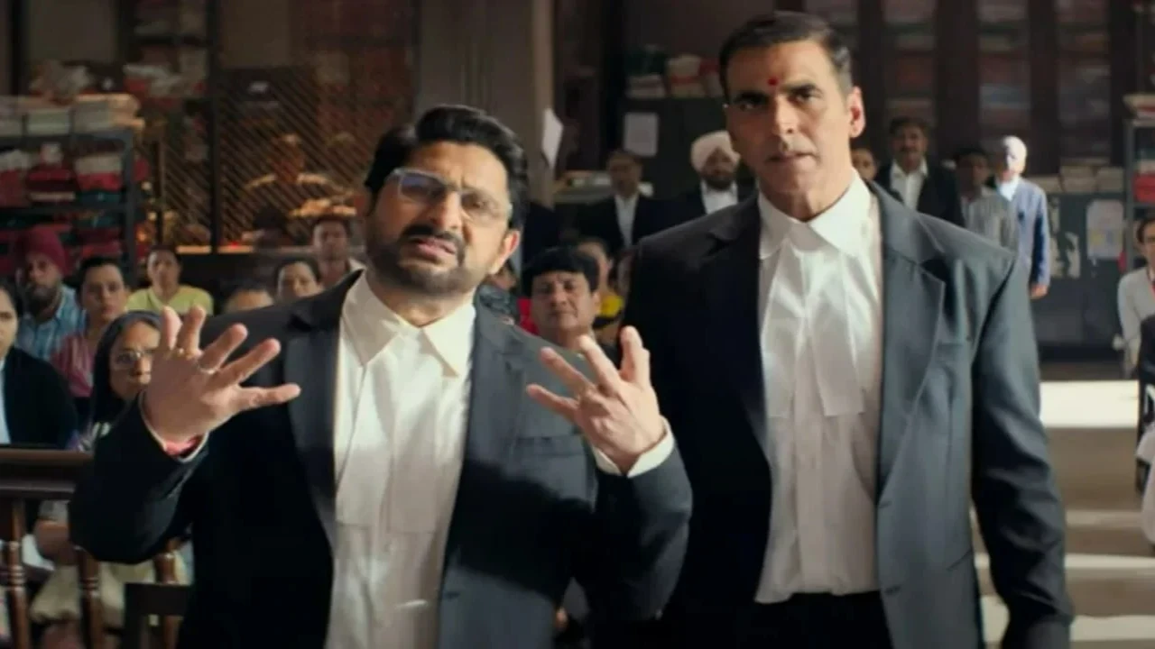 Court rejects plea against Akshay Kumar and Arshad Warsi's film Jolly LLB 3 (Pic Credit: Star Studios YouTube) Akshay Kumar, Arshad Warsi