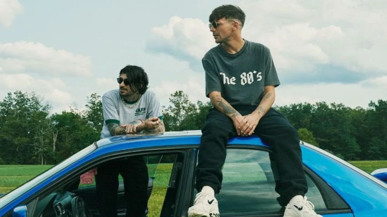 Zayn Malik and Louis Tomlinson: courtesy of Netflix
