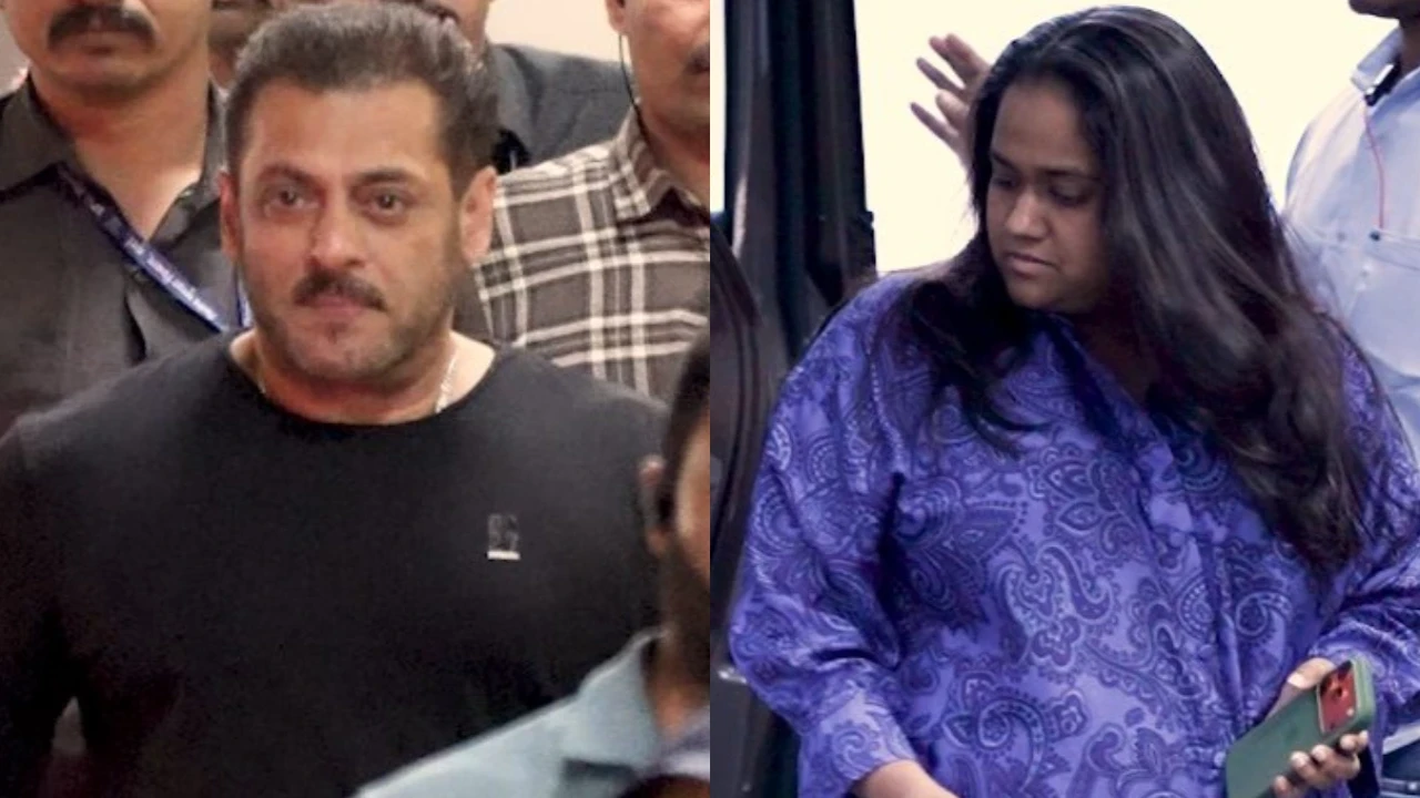 Salman Khan and Arpita visit brother Arbaaz Khan’s newborn baby girl at hospital