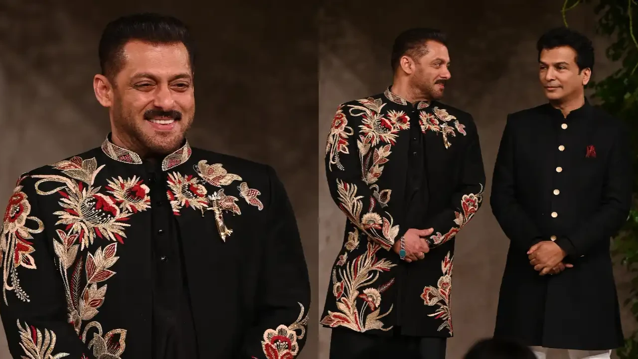 Salman Khan's aura is unmatchable in black sherwani as he turns showstopper for designe...