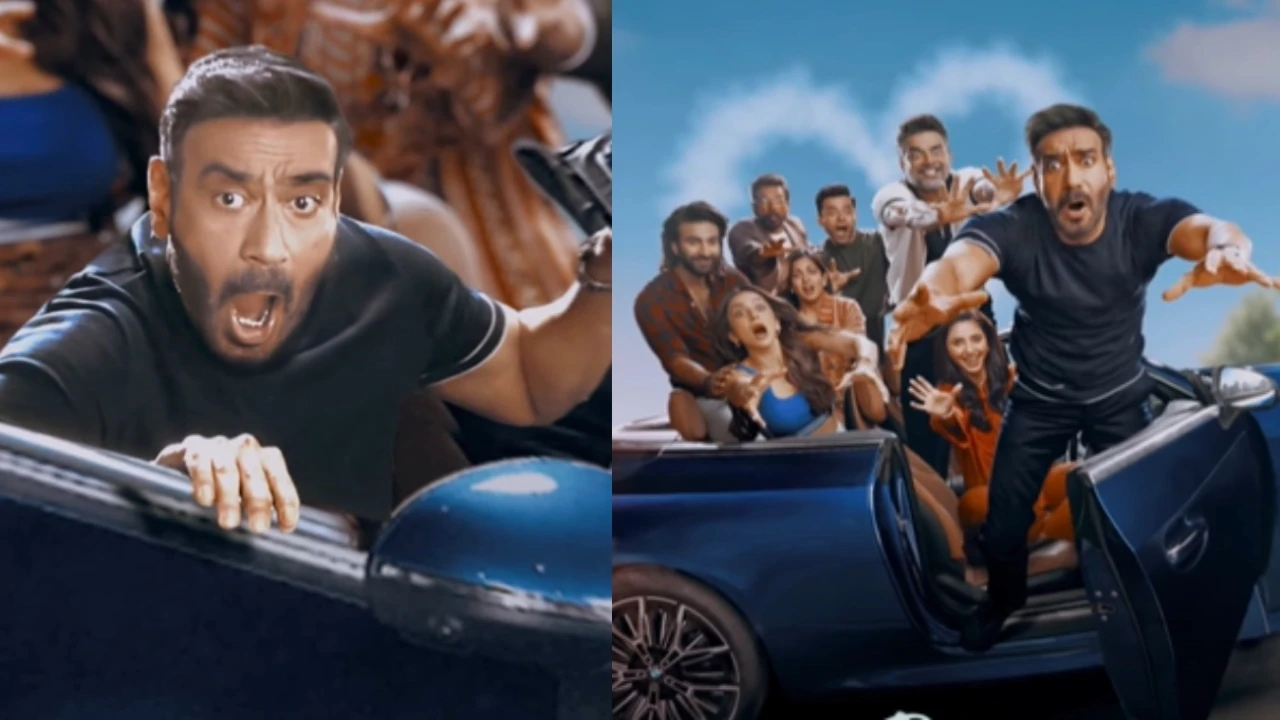 Pic credit: Luv_films Instagram Ajay Devgn and Rakul Preet Singh’s De De Pyaar De 2 gets a release date, check motion poster inside