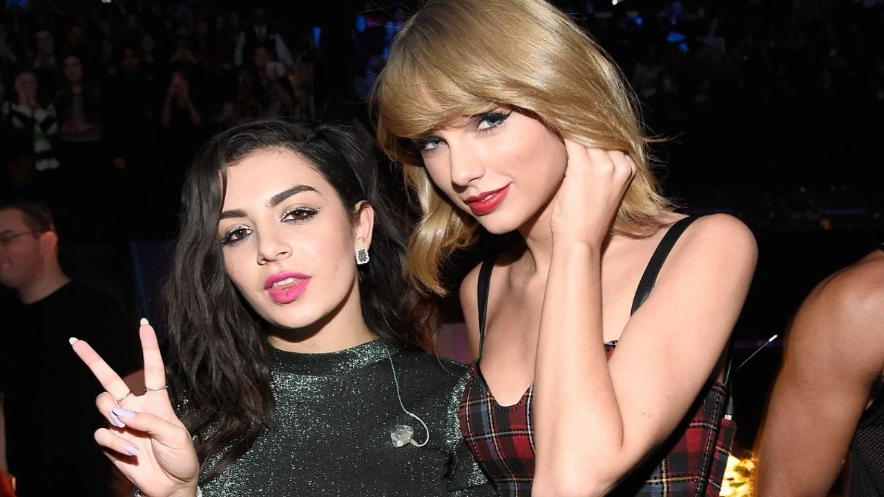 Charli XCX, Taylor Swift: curtesy of Getty Images