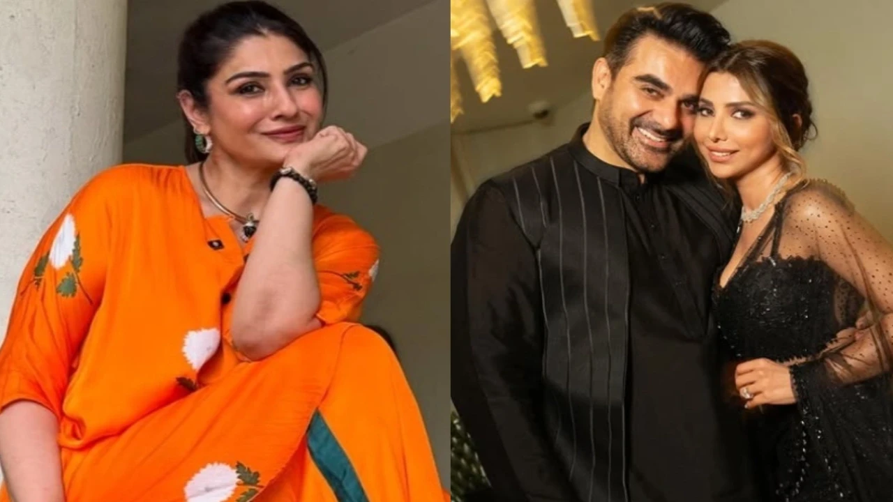 How did Raveena Tandon play cupid in Arbaaz Khan-Sshura Khan’s love story? Know all about the new parents' love story 