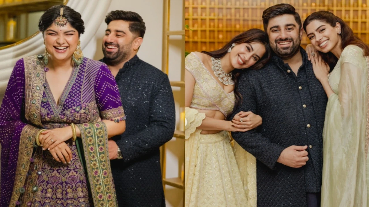 INSIDE Anshula Kapoor-Rohan Thakkar’s Engagement: 19 candid moments plus Janhvi, Khushi's must-see photo with jiju and more