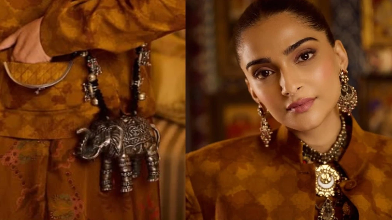 Sonam Kapoor serves boho maternity vibes, but her elephant bag steals the show