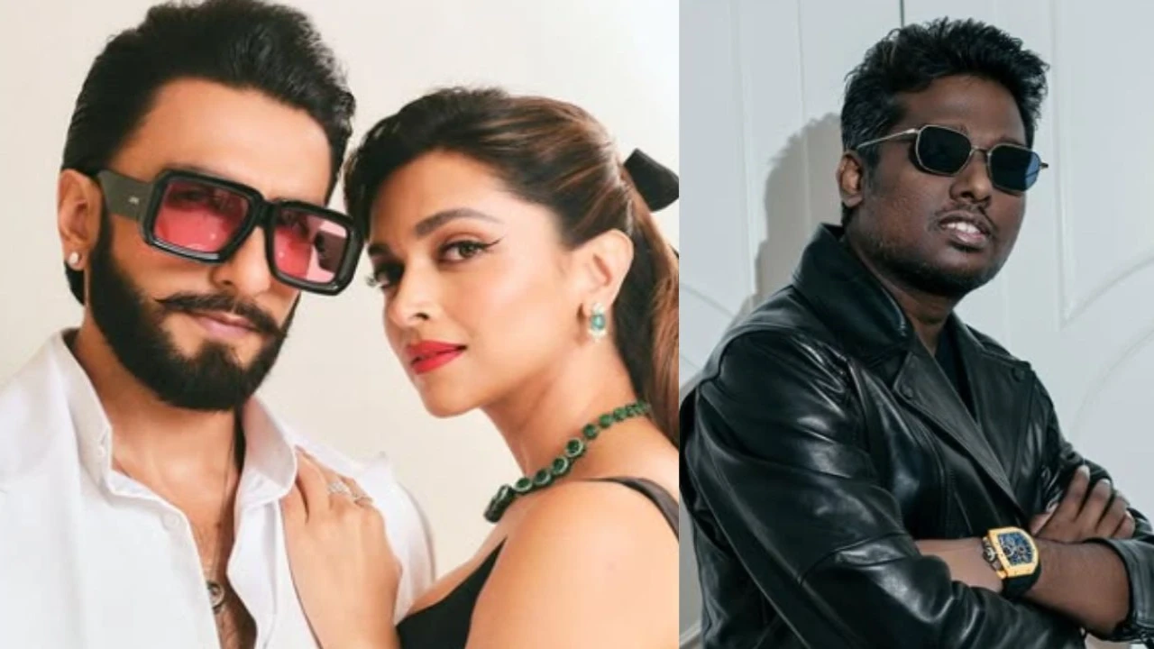 Ranveer Singh and Deepika Padukone and Atlee (via Instagram) (Image Courtesy: Instagram)