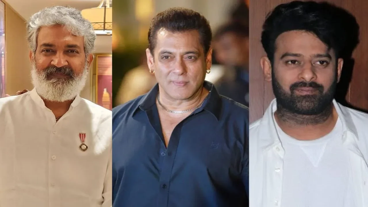 SS Rajamouli wanted to postpone Baahubali because of Bajrangi Bhaijaan? Prabhas recalls Salman Khan's power, 'It wasn't ordinary cinema' (Credits: SS Rajamouli's IG, PINKVILLA) SS Rajamouli, Salman Khan, Prabhas