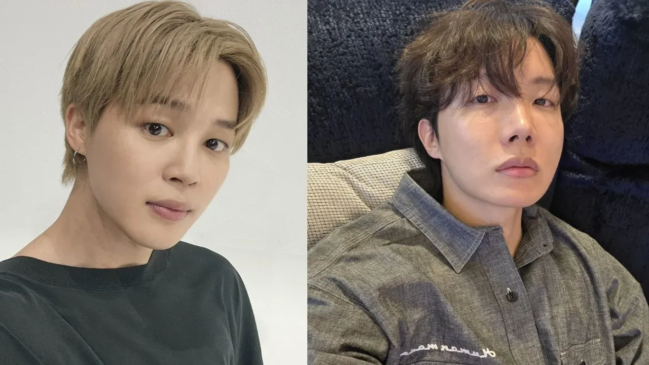 Jimin, J-Hope: courtesy of BTS' Weverse
