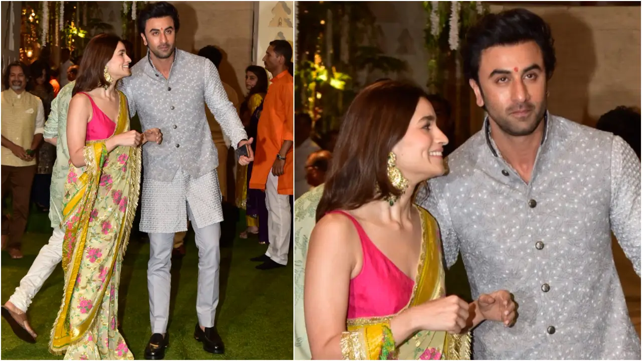 Ranbir Kapoor and Alia Bhatt keeping up with the glam in florals 