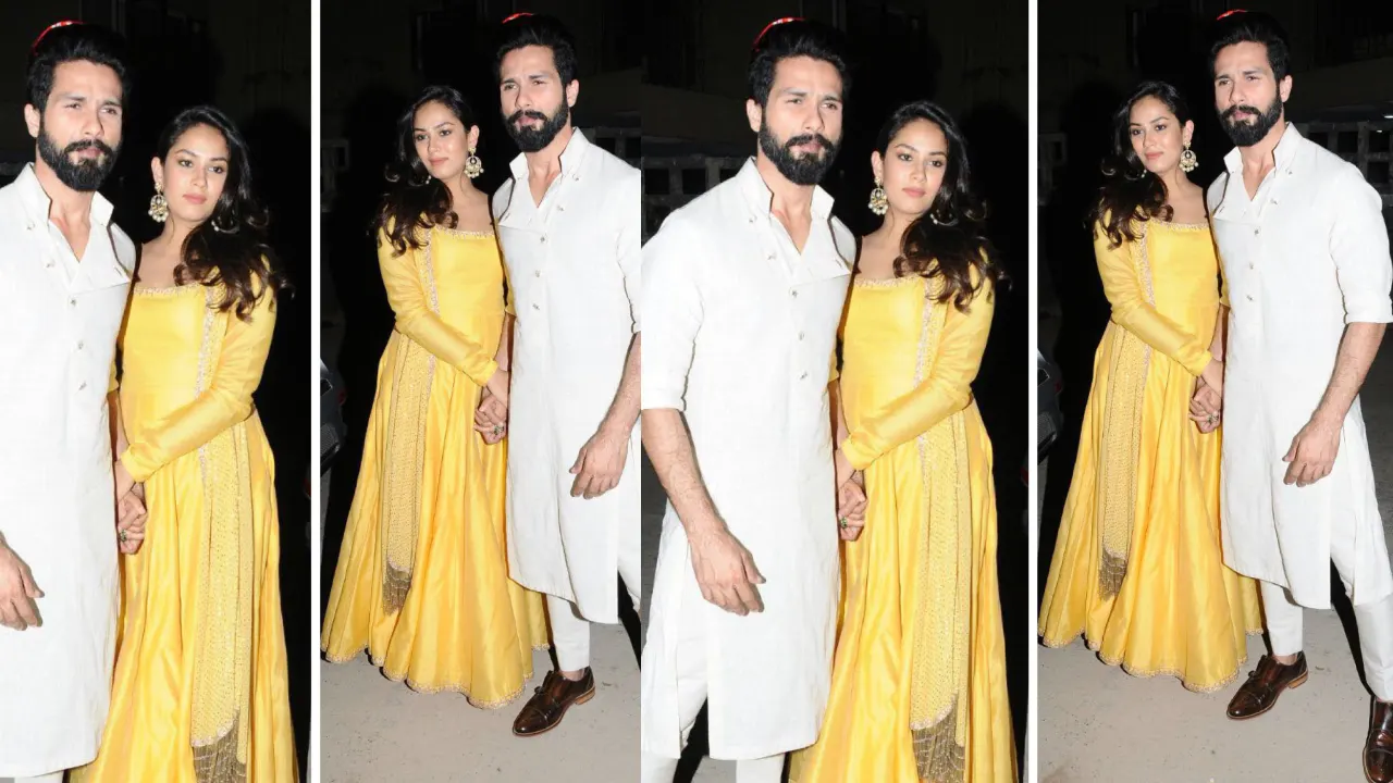 Mira Rajput and Shahid Kapoor 