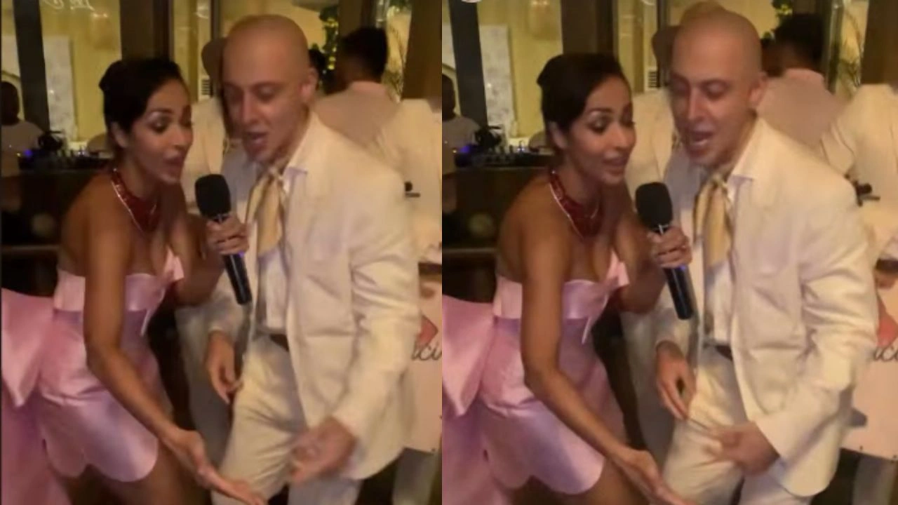 Malaika Arora singing Chaiyya Chaiyya (via Instagram story)