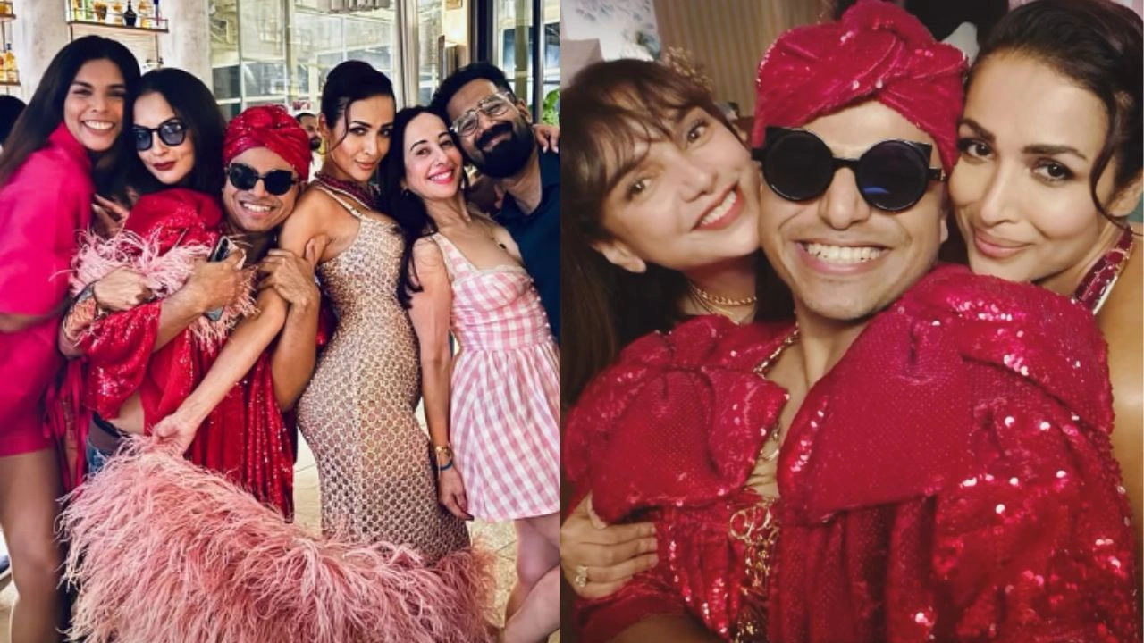 Malaika Arora's birthday bash (via Instagram)