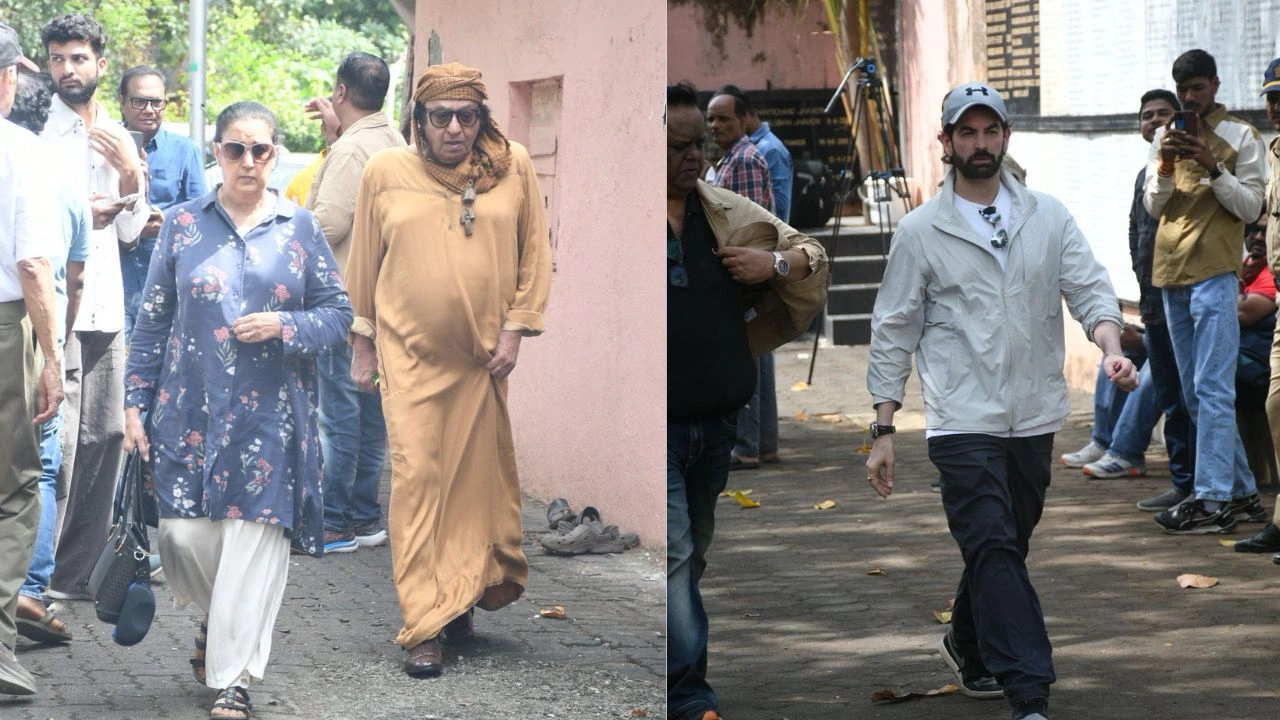 Shatrughan Sinha and Neil Nitin Mukesh attend Satish Shah's final rites (via Pinkvilla) Shatrughan Sinha and Neil Nitin Mukesh attend Satish Shah's final rites (via Pinkvilla)