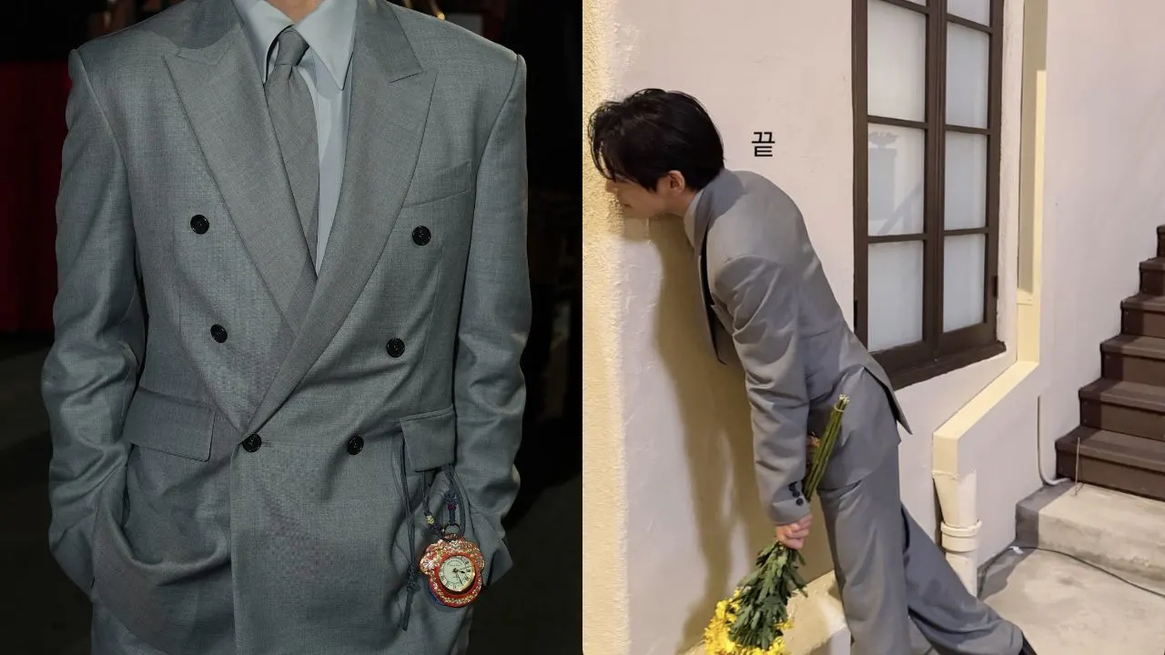 BTS' V: courtesy of V's Instagram, Getty Images BTS' V: courtesy of V's Instagram, Getty Images