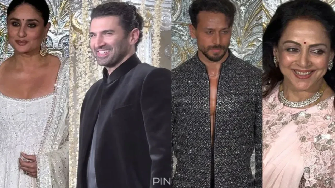 Aditya Roy Kapur, Kareena Kapoor, Tiger Shroff, Hema Malini, and others add glam in Man...