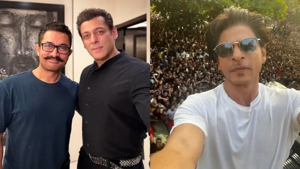Salman Khan on Shah Rukh Khan’s success and him being an outsider: ‘Aamir Khan and I co... Salman Khan on Shah Rukh Khan’s success and him being an outsider: ‘Aamir Khan and I co...