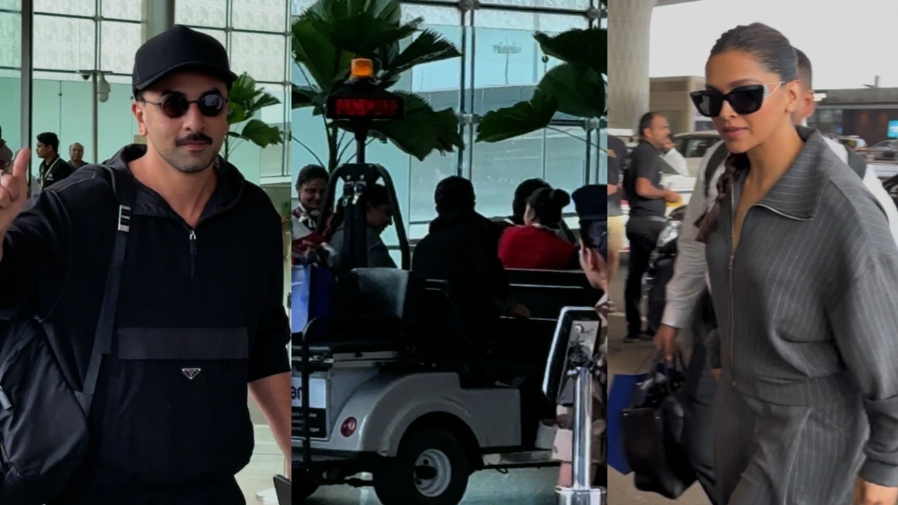 Deepika Padukone and Ranbir Kapoor hug each other at airport as they travel together, fans can’t keep calm