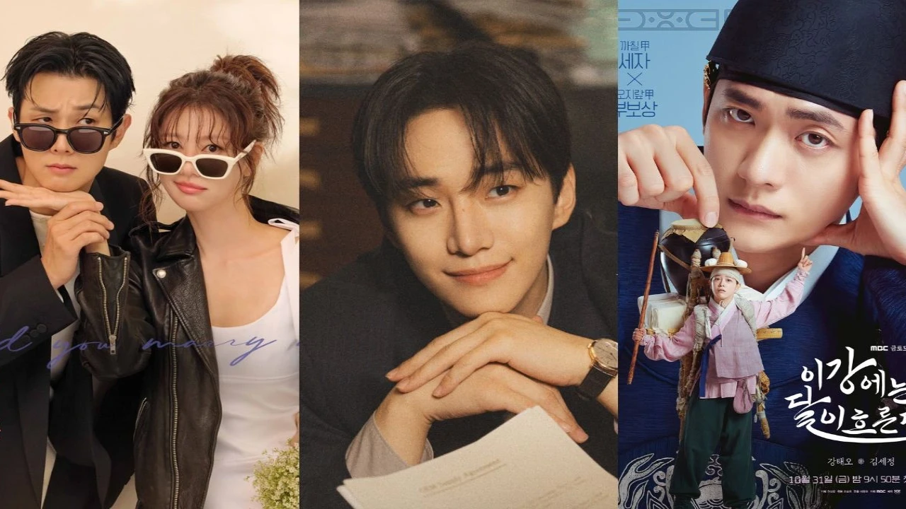 Would You Marry Me, Typhoon Family and Moon River posters: courtesy of SBS, tvN, MBC