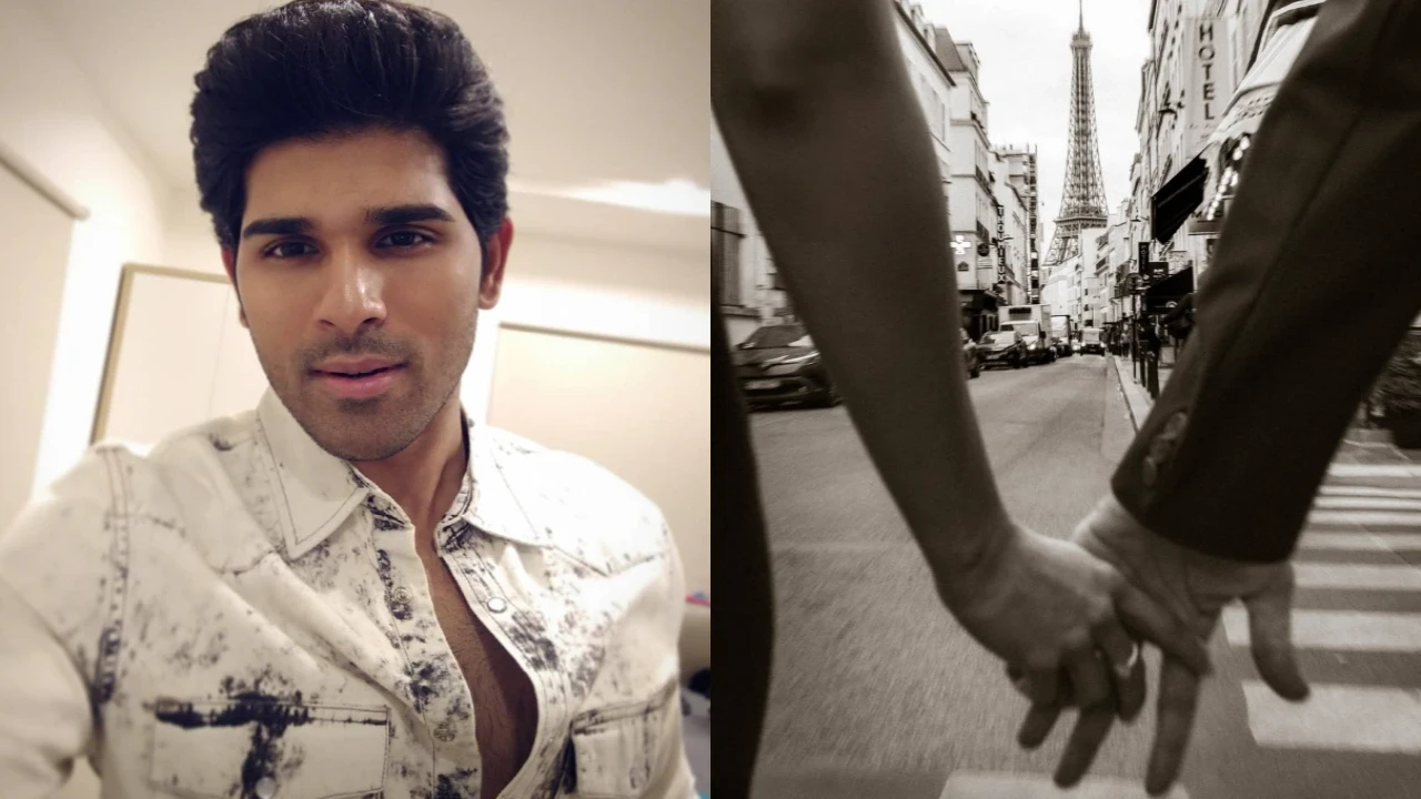 EXCLUSIVE Allu Sirish and Nayanika’s Engagement