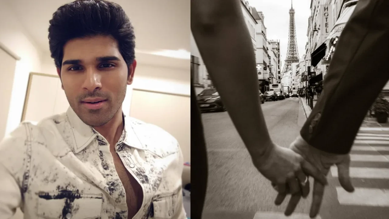 Allu Arjun's brother Allu Sirish announces engagement to GF Nayanika in Paris
