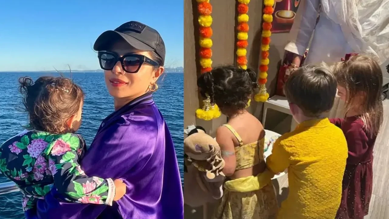 Priyanka Chopra with daughter Malti Marie: courtesy of Priyanka Chopra's Instagram Priyanka Chopra with daughter Malti Marie: courtesy of Priyanka Chopra's Instagram