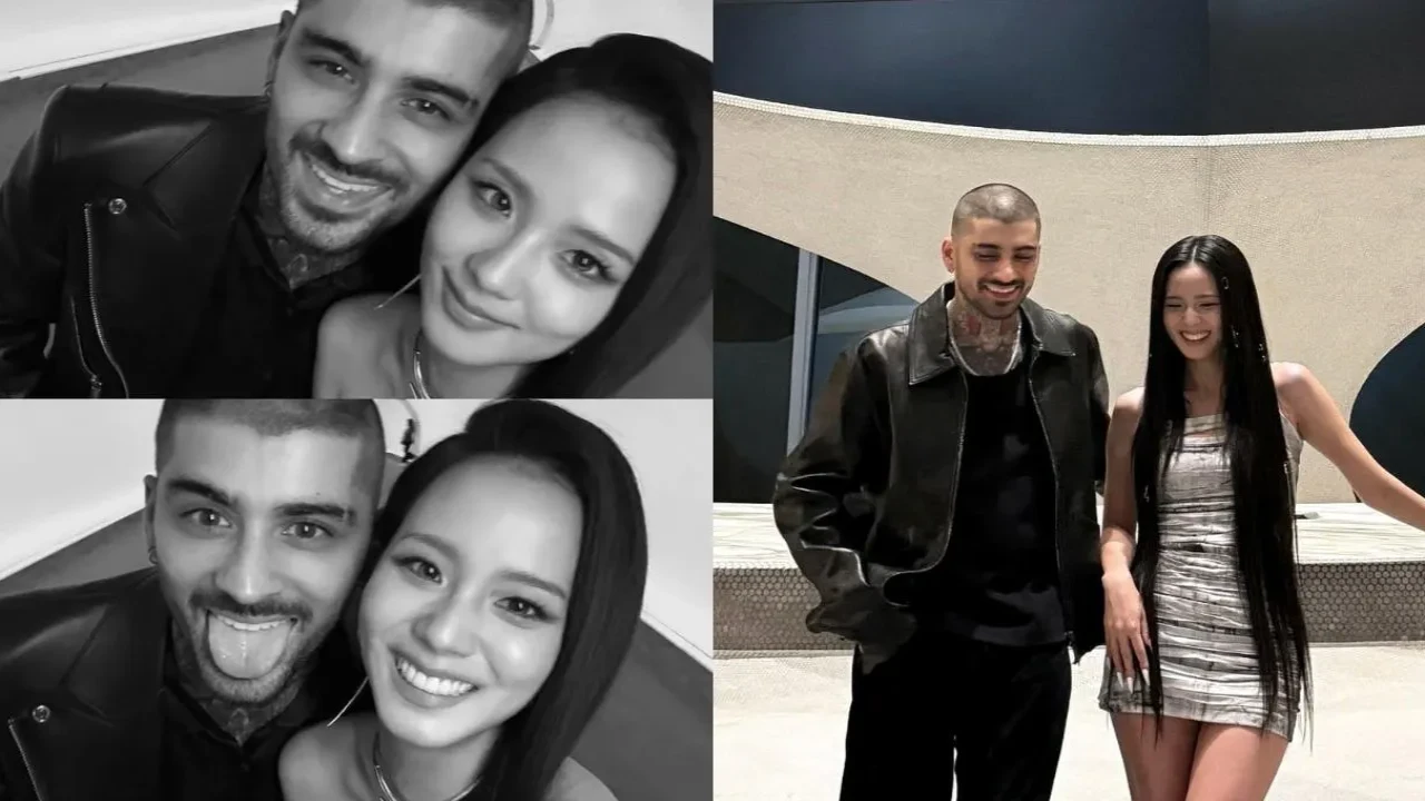 Jisoo, Zayn Malik: Courtesy of Jisoo's Instagram Jisoo, Zayn Malik: Courtesy of Jisoo's Instagram