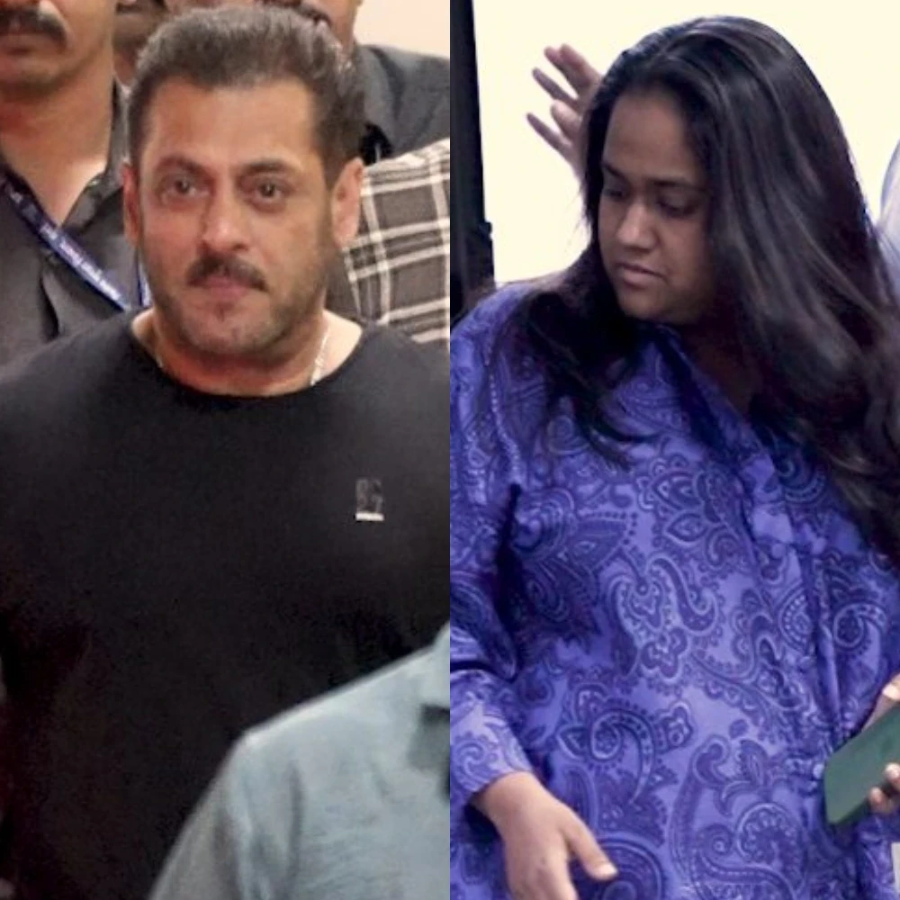 Salman Khan and Arpita visit brother Arbaaz Khan’s newborn baby girl at hospital