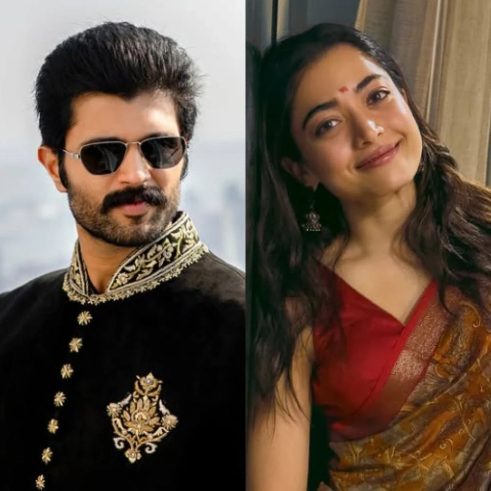 Vijay Deverakonda Diwali video goes viral as fans claim Rashmika Mandanna was heard in the background Vijay Deverakonda Diwali video goes viral as fans claim Rashmika Mandanna was heard in the background