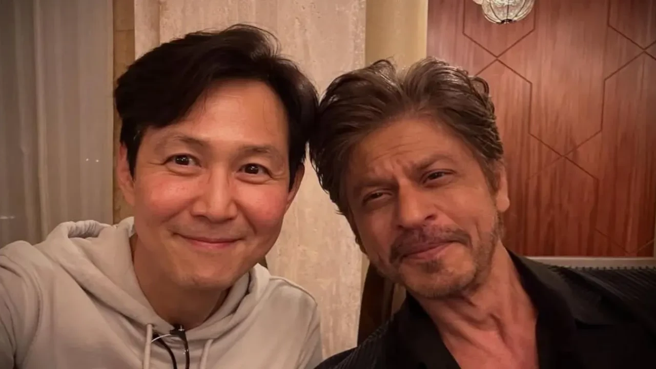 Lee Jung Jae, Shah Rukh Khan: courtesy of Lee Jung Jae's Instagram