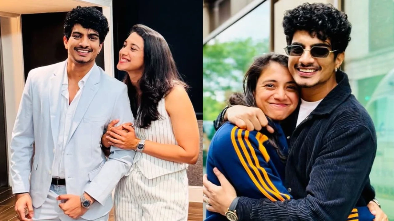 Palash Muchhal and Smriti Mandhana (via Instagram) (Image Courtesy: Instagram)