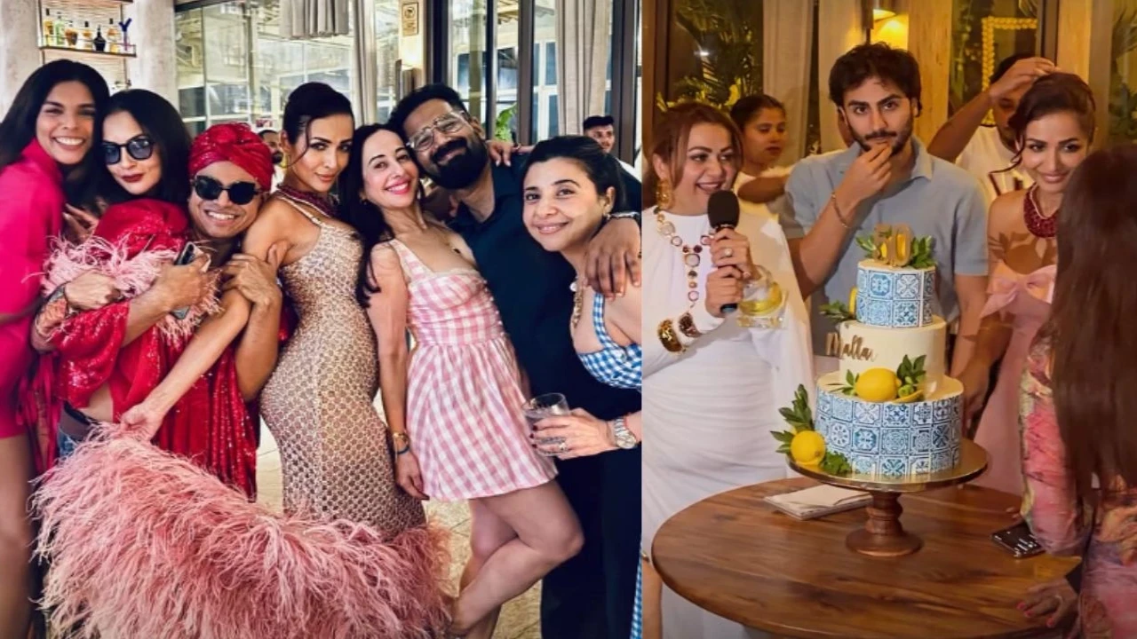 Malaika Arora's birthday bash (via Instagram) (Image Courtesy: Instagram)