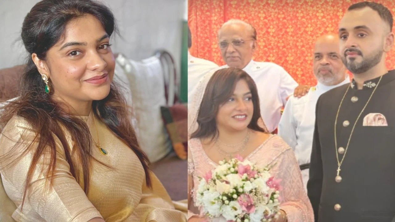 Archana Kavi gets married to Rick Varghese 4 years after divorce