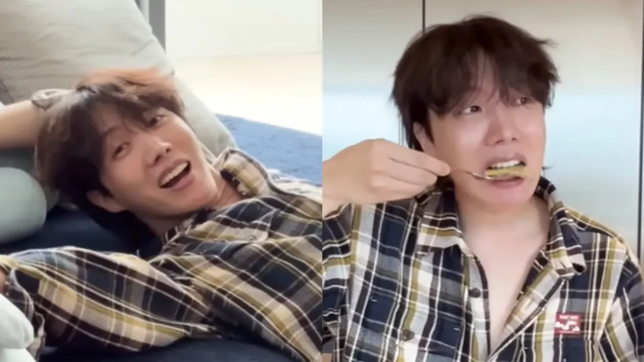 J-Hope: courtesy of Jiwoo's YouTube J-Hope: courtesy of Jiwoo's YouTube