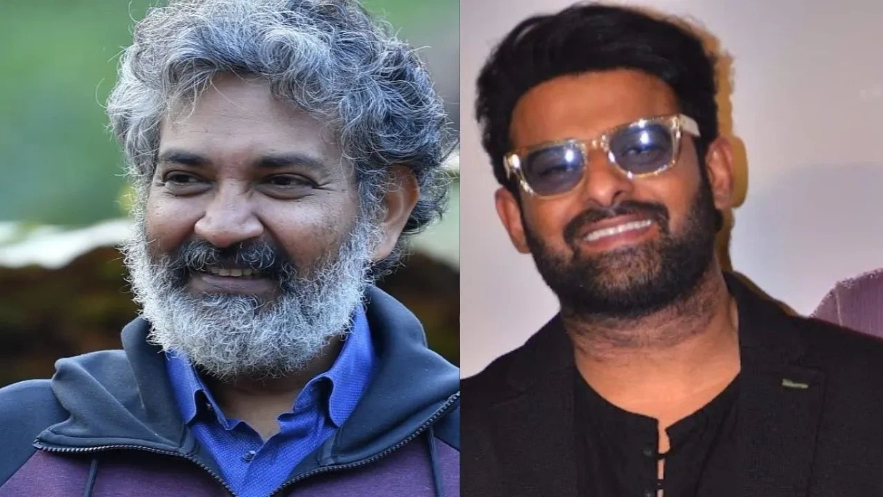 SS Rajamouli announces Rs 120 crore animated Baahubali film, Prabhas takes a dig: 'That was our 1st part...' (Credits: RRR's X handle, Pinkvilla) SS Rajamouli, Prabhas
