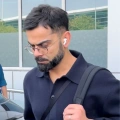 Back in action: Virat Kohli spotted at Delhi airport ahead of India’s Australia ODI tour