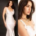 Disha Patani wearing slinky white satin gown can give angels run for their money 