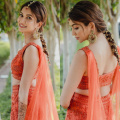 Kriti kharbanda's pre-wedding pics steal our hearts, but her double pallu blouse is highlight of carousel