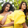 Pooja Hegde looks like a ray of sunshine in bright yellow mini-dress