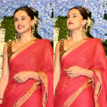 Taapsee Pannu represents red-loving modern brides in statement-worthy saree for first post-wedding appearance