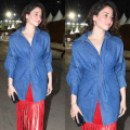 Tamannaah Bhatia is fringe fashion queen as she channels major 80s vibes with big sleeved denim shirt at Diljit Dosanjh's concert