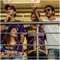 PICS: Shah Rukh Khan enjoys KKR vs RR IPL match with Pathaan director Siddharth Anand; greets Jhulan Goswami
