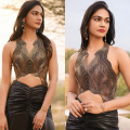 Allu Arjun’s wife Sneha Reddy turns up the style quotient in metallic cord top and leather skirt combo, something you have never seen before