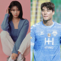 Former Lovelyz member Lee Mi Joo confirmed to be dating J1 League footballer Song Bum Keun
