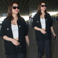 Kriti Sanon serves laid-back vibes in comfortable and cool monochromatic airport look