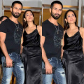 Mira Rajput's black maxi dress with asymmetrical silhouette is an unconventional fashion pick for date night