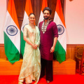 PICS: Rakul Preet Singh and Jackky Bhagnani share 'unforgettable moment' as they visit new Parliament building