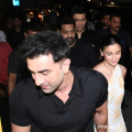 WATCH: Alia Bhatt-Ranbir Kapoor, Karan Johar, Jr NTR enjoy star-studded dinner, Hrithik Roshan arrives hand-in-hand with GF Saba Azad